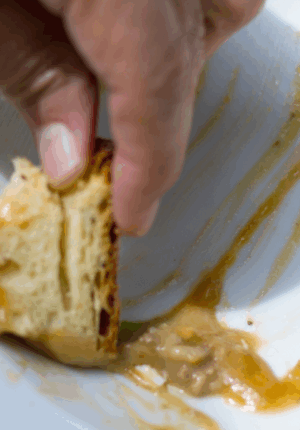 fare la scarpetta
